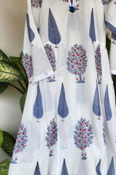 Pomegranate Grove Calf-Length Dress